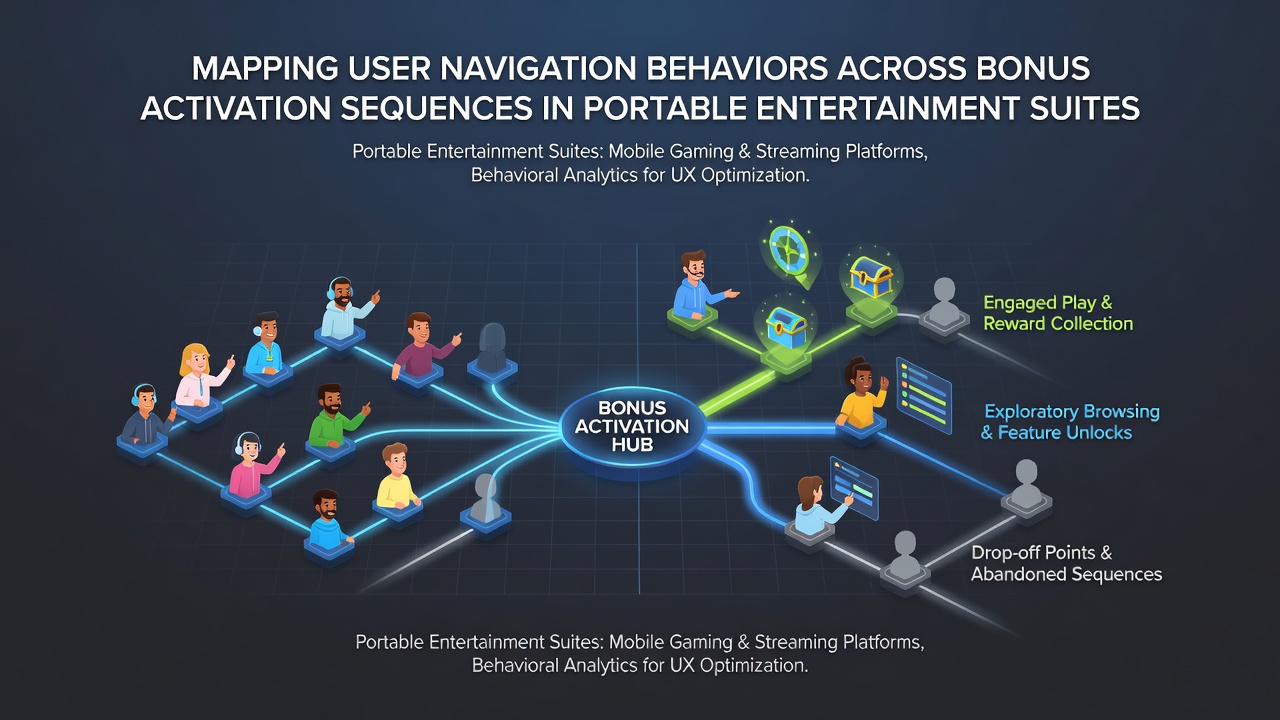 Flowchart diagram illustrating typical user paths through bonus claim steps on mobile gaming platforms