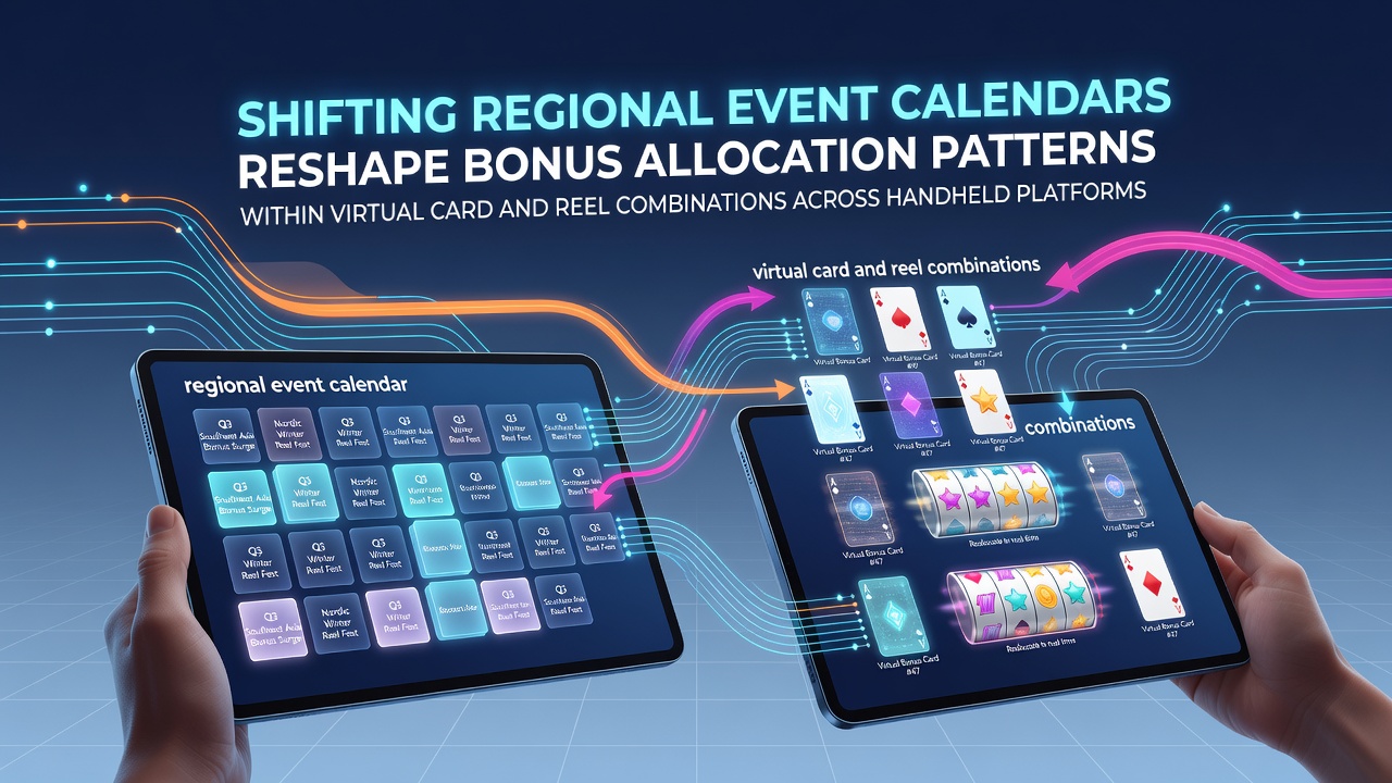 Regional event calendars influencing mobile casino bonus structures for card and reel games